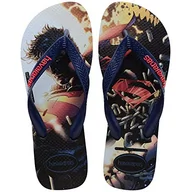 Koszulki i topy damskie - Havaianas Unisex HAV. TOP HEROIS DC klapki japonki, granatowy/granatowy/czerwony, 1/2 UK, Granatowy granatowy czerwony - miniaturka - grafika 1