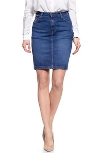SPÓDNICA JEANSOWA LEE HIGH WAIST SKIRT TRUE BLUE L38QROPB 112108313 - Lee - Spódnice - miniaturka - grafika 1