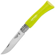 Noże - Nóż składany Opinel No.7 Colorama Inox blister - Anise - miniaturka - grafika 1