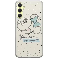 Etui i futerały do telefonów - ERT GROUP etui na telefon Samsung A34 5G, case oryginalny i oficjalnie licencjonowany przez Disney, wzór Minnie 042, optymalnie dopasowane, plecki z TPU - miniaturka - grafika 1