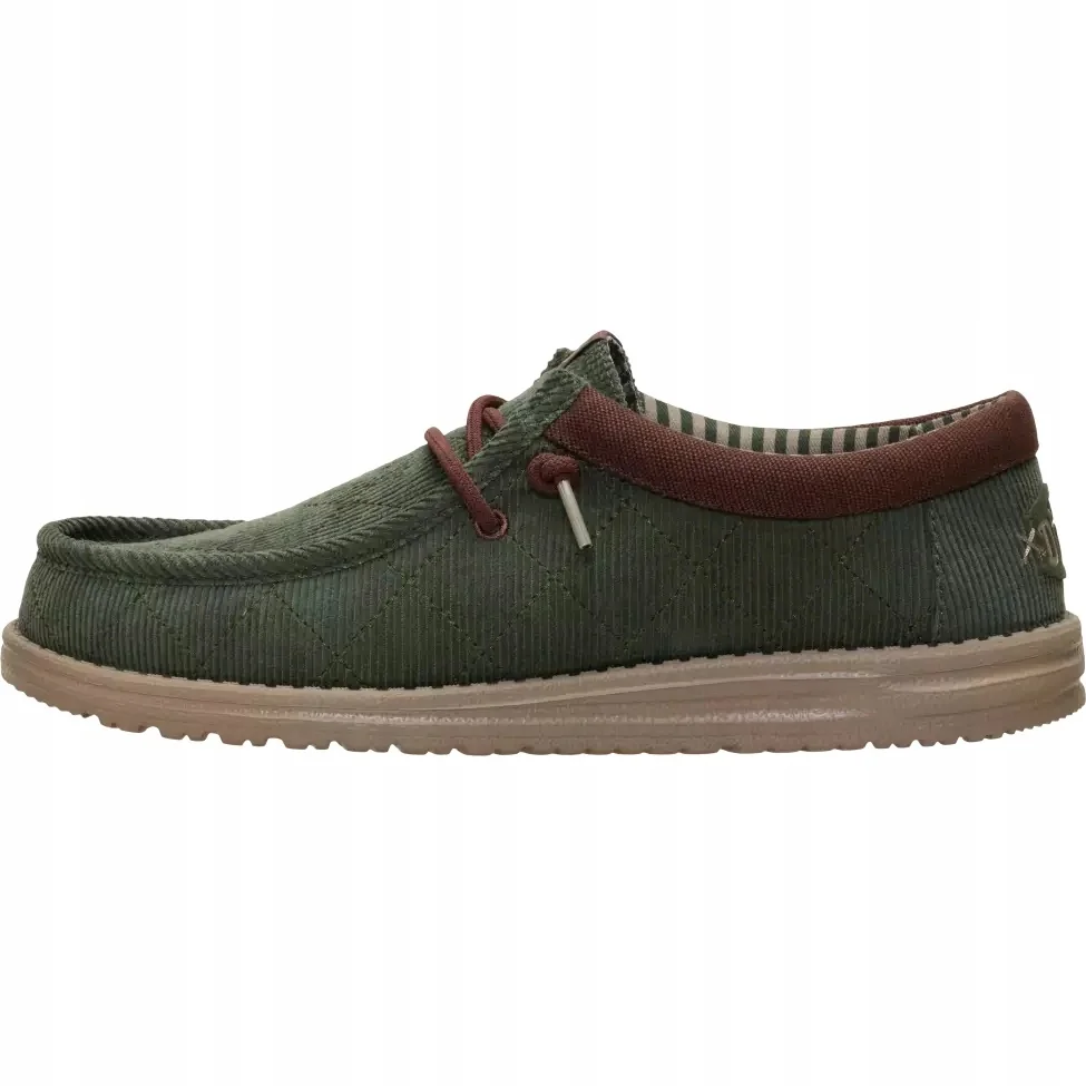 HeyDude Męskie Lekkie Mokasyny Buty Wsuwane Wally Craft Quilted 43