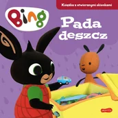 Komiksy dla dzieci - BING PADA DESZCZ KSIĄŻKA Z OTWIERANYMI OKIENKAMI - miniaturka - grafika 1