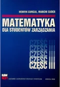 Matematyka - Matematyka dla studentów zarządzania cz III - miniaturka - grafika 1
