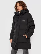 Kurtki damskie - Helly Hansen Parka Adore Puffy 53205 Czarny Regular Fit - miniaturka - grafika 1