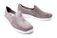 Półbuty damskie - RIEKER 53766-41 grey, półbuty damskie - Rieker - miniaturka - grafika 1