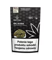 Suplementy naturalne - Sativa Poland, Susz konopny CBD Kwiaty Konopi "OG KUSH", 1 g - miniaturka - grafika 1