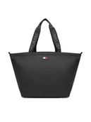 Torebki damskie - Tommy Jeans Torba Ess Daily Tote AW0AW17891 Czarny - miniaturka - grafika 1