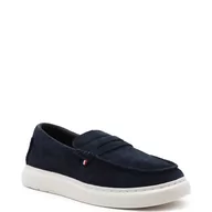 Mokasyny męskie - Tommy Hilfiger Skórzane mokasyny TOMMY HILFIGER HYBRID LOAFER - miniaturka - grafika 1