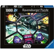 Puzzle - Puzzle RAVENSBURGER Star Wars Tie Fighter Cockpit (1000 elementów) - miniaturka - grafika 1