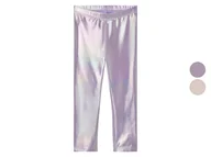 Spodnie i spodenki dla dziewczynek - lupilu® Legginsy dziecięce, połyskujące - miniaturka - grafika 1