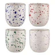 Kubki - Białe kamionkowe kubki zestaw 4 szt. 350 ml Carnival – Ladelle - miniaturka - grafika 1