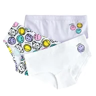 Majtki dla dzieci - Cool Club, Majtki szorty dziewczęce, mix, SmileyWorld, zestaw, 3 szt. - miniaturka - grafika 1