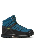 Buty trekkingowe męskie - CMP Trekkingi Moon Mid Wp Waterproof 31Q4797 Granatowy - miniaturka - grafika 1