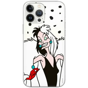 ERT GROUP etui na telefon Xiaomi REDMI 10, case oryginalny i oficjalnie licencjonowany przez Disney, wzór Cruella 004, optymalnie dopasowane, plecki z TPU częściowo przeźroczyste - Etui i futerały do telefonów - miniaturka - grafika 1