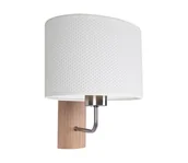 Lampy ścienne - Spot-Light 2017400111557 - Kinkiet MERCEDES 1xE27/25W/230V dąb - miniaturka - grafika 1