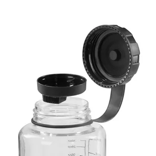Helikon - Butelka turystyczna - 1 litr - Wlew 53 mm - Przezroczysta - HY-OB1-TT-0001A - Shakery i bidony sportowe - miniaturka - grafika 2