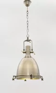 Lampy sufitowe - Lumina Deco Deco LAMPA WISZĄCA LOFT MOSIĘŻNA ALCANTARE - miniaturka - grafika 1