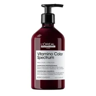 Szampony do włosów - Loreal Vitamino Color Spectrum, szampon do włosów farbowanych zapewniający wielowymiarowość koloru, 500ml - miniaturka - grafika 1