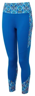 RONHILL Legginsy do biegania damskie LIFE SATORI TIGHT niebieskie - Spodnie sportowe damskie - miniaturka - grafika 1