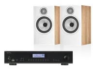 Zestawy stereo - Rotel A14 MKII (czarny) + 606 S3 (dąb) - miniaturka - grafika 1