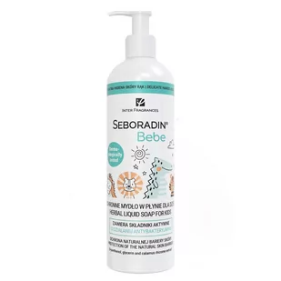 Seboradin Seboradin Clean Bebe ochronne mydło w płynie dla dzieci 200ml - Kosmetyki kąpielowe dla dzieci - miniaturka - grafika 2