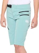 Spodenki rowerowe - 100% Szorty damskie 100% AIRMATIC Women's Shorts seafoam roz. S NEW - miniaturka - grafika 1