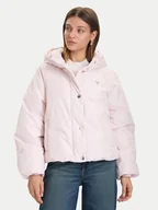Kurtki damskie - Guess Kurtka zimowa V5BL07 WGLW2 Różowy Relaxed Fit - miniaturka - grafika 1