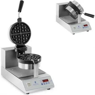 Royal Catering Gofrownica - LED - 1300 W - obrotowa RCWM-1300-RE RCWM-1300-RE - Inne urządzenia gastronomiczne - miniaturka - grafika 1