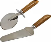Przybory do gotowania - Kassel ZESTAW DO PIZZY ŁOPATKA I NOŻYK KASSEL 93570 - miniaturka - grafika 1