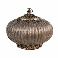 Świeczniki - Lampion LED Na Baterie Vintage F Clayre & Eef - miniaturka - grafika 1