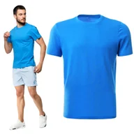 Koszulki męskie - T-SHIRT MĘSKI MORAJ GŁADKA KOSZULKA KRÓTKI RĘKAW PROSTA KLASYCZNA L - miniaturka - grafika 1