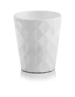 Donice - Doniczka Ceramiczna Na Kwiaty Biała 15 Cm - miniaturka - grafika 1