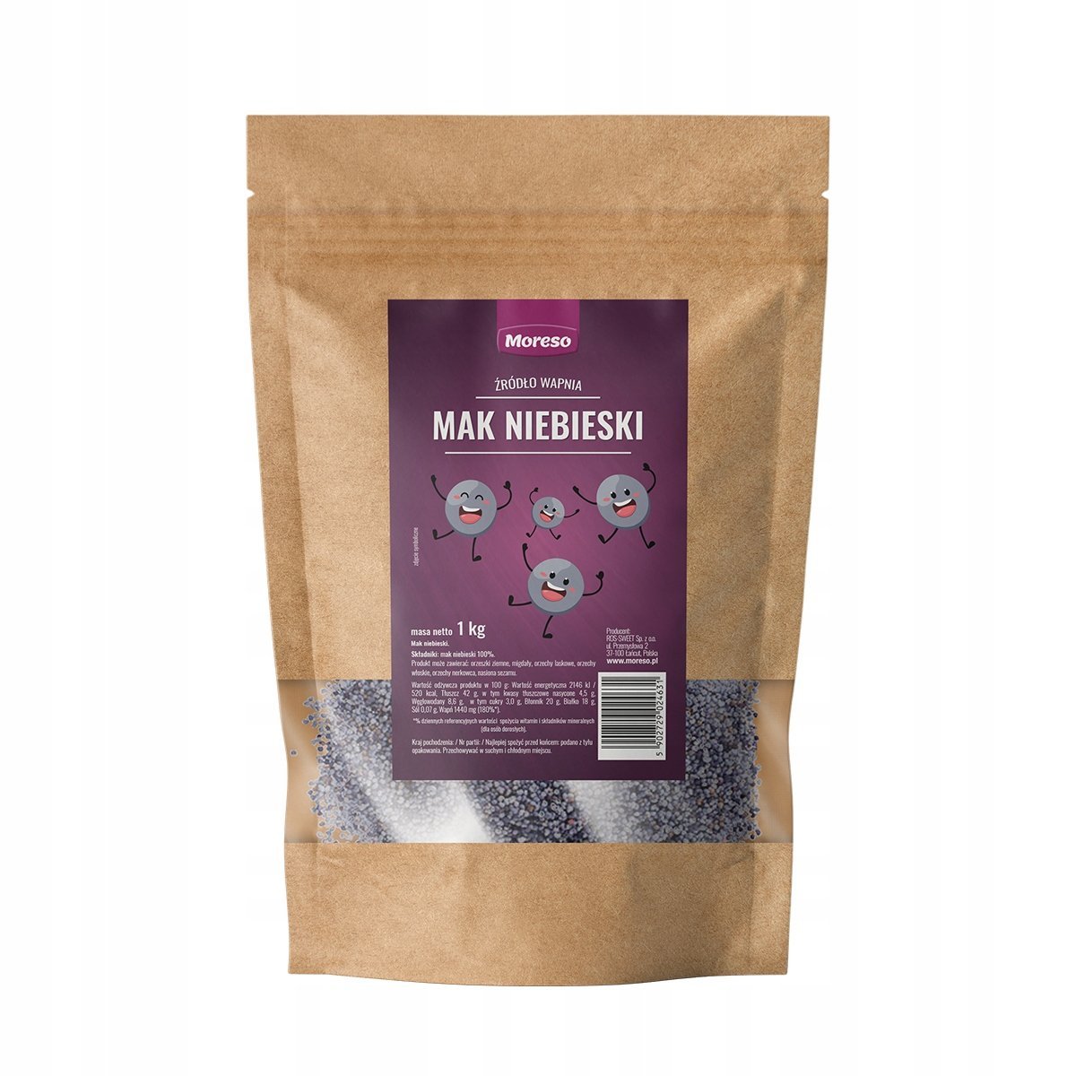 MOR.MAK NIEBIESKI 1KG