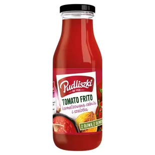 Pudliszki Tomato Frito Sos pomidorowy karmelizowana cebula i szalotka 495 g - Ketchup - miniaturka - grafika 1