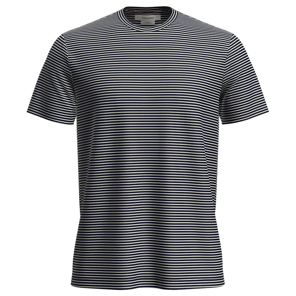 Koszulka męska Icebreaker Merino 150 Tech Lite III SS Tee Midnight Navy/Snw/S L