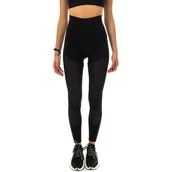 Legginsy - Legginsy damskie Adidas Karlie Kloss Mesh High-Waist czarne sportowe -XXS - miniaturka - grafika 1