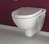 Miski WC - Zestaw miska O'Novo Direct Flush z deską wolnoopadającą V&B - miniaturka - grafika 1