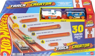 HOT WHEELS didysis trasų prailginimo rinkinys + 2 automodeliukai JDW42 - Tory, garaże, parkingi - miniaturka - grafika 1