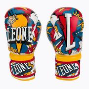 Rękawice bokserskie - Rękawice bokserskie dziecięce Leone Hero kolorowe GN400J  6 oz - miniaturka - grafika 1