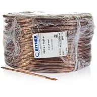 Przewody elektryczne - PRZEWÓD GŁOŚNIKOWY BITNER BiTsound PGY-p (TLgY) 2x1,5mm ROLKA 100m. - miniaturka - grafika 1