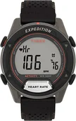 Paski - Timex Expedition Rugged cyfrowy zegarek męski 43mm pasek skórzany TW4B27100 - miniaturka - grafika 1