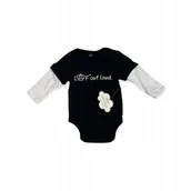 Body dla niemowląt - Body niemowlęce rękaw LAF 0/3 miesiące - miniaturka - grafika 1
