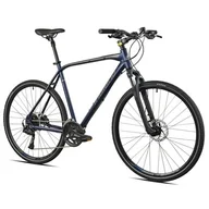 Rowery - Rower crossowy INDIANA X-Cross 5.0 M23 męski Ciemnoszary - miniaturka - grafika 1