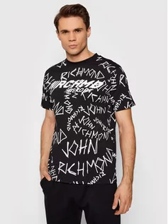 Koszulki i topy damskie - John Richmond T-Shirt Adroa UMP22145TS Czarny Regular Fit - grafika 1