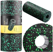 Akcesoria medycyny naturalnej - Wałek do masażu o gładkiej powierzchni z pianki o podwyższonej twardości - roller do automasażu i ćwiczeń rehabilitacyjnych (ROLLER PRO+) - miniaturka - grafika 1