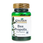 Suplementy naturalne - SWANSON Bee Propolis (Kit Pszczeli) 550 mg - 60 kapsułek - miniaturka - grafika 1