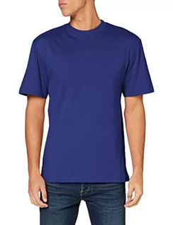 Koszulki męskie - Urban Classics Męski t-shirt bawełniany Tall Tee, okrągły dekolt, dostępny w ponad 20 kolorach, jednokolorowy, rozmiar S do 6XL, purpurowy, M - grafika 1