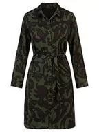 Sukienki - APART Fashion Sukienka damska z nadrukiem, szaro-czarny, wielokolorowy, 40 - miniaturka - grafika 1