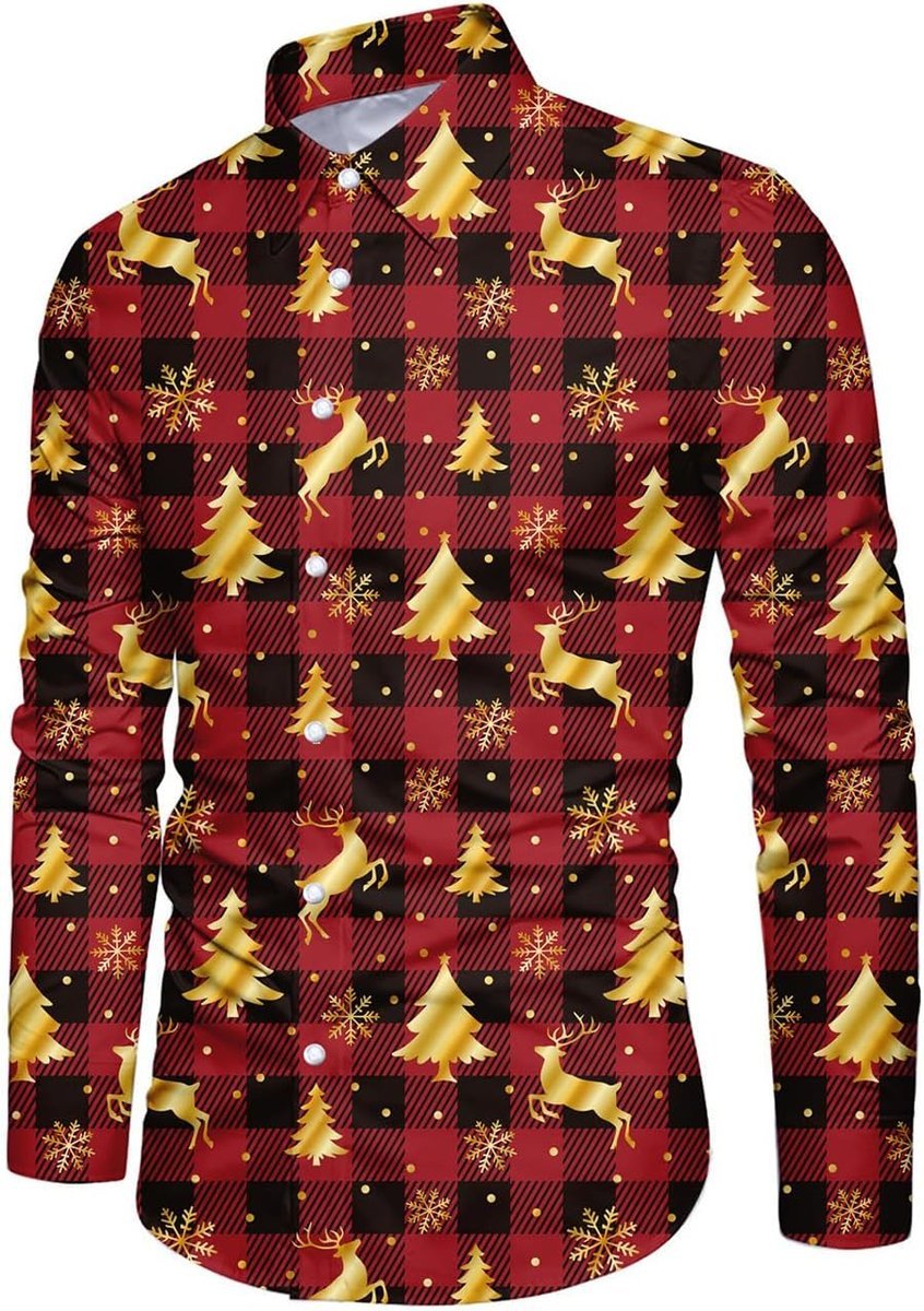 Koszula Męska Casualowa Wzorzysta Elegancka Lekka Wygodna Kolorowa XL