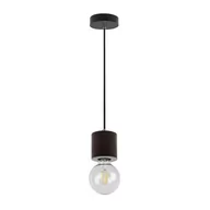 Lampy sufitowe - Spotlight Drewniana LAMPA wisząca TRONGO ROUND 7069176 rustykalna OPRAWA ekologiczny ZWIS oprawka na żarówkę orzech 7069176 - miniaturka - grafika 1